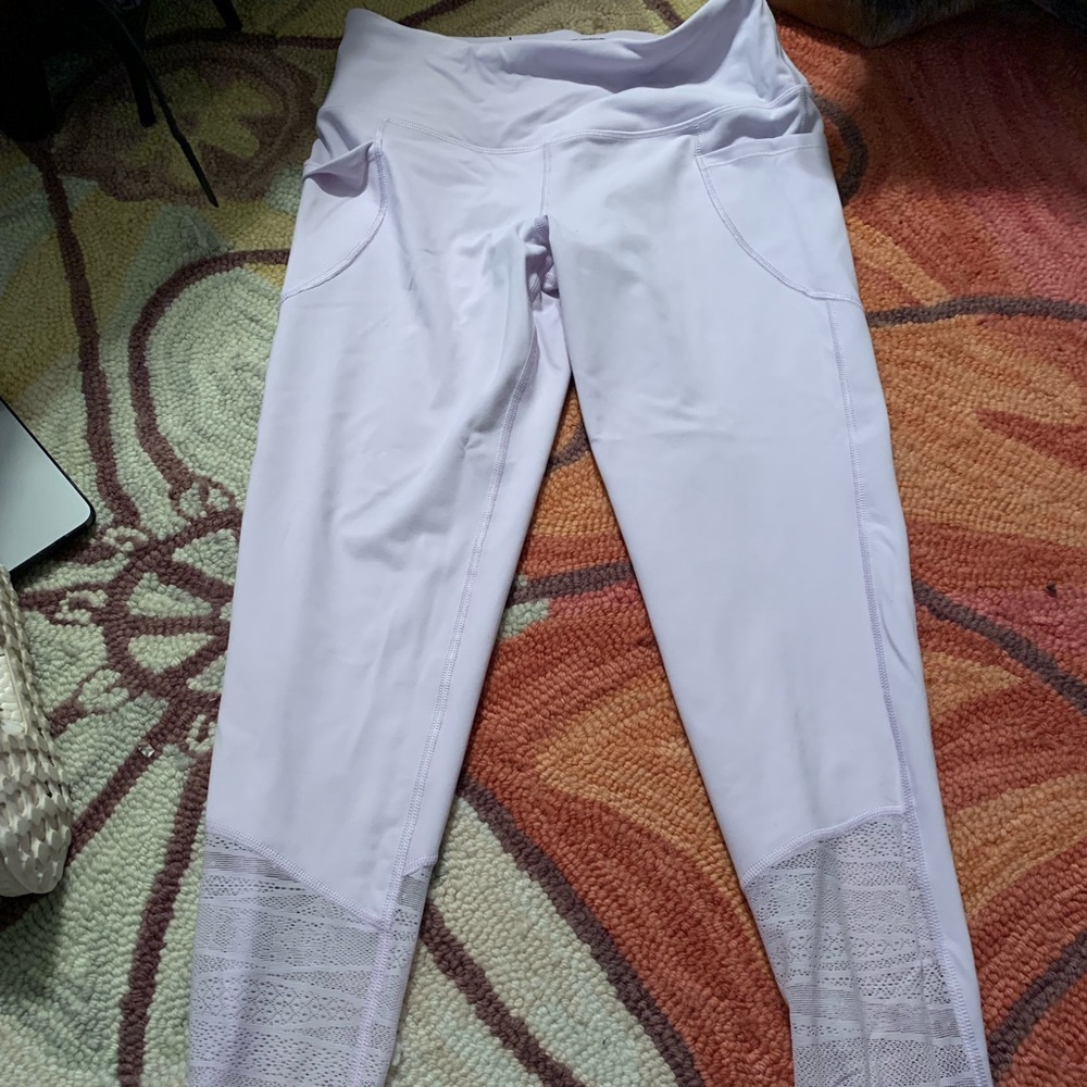 Purple Victoria secret workout leggings